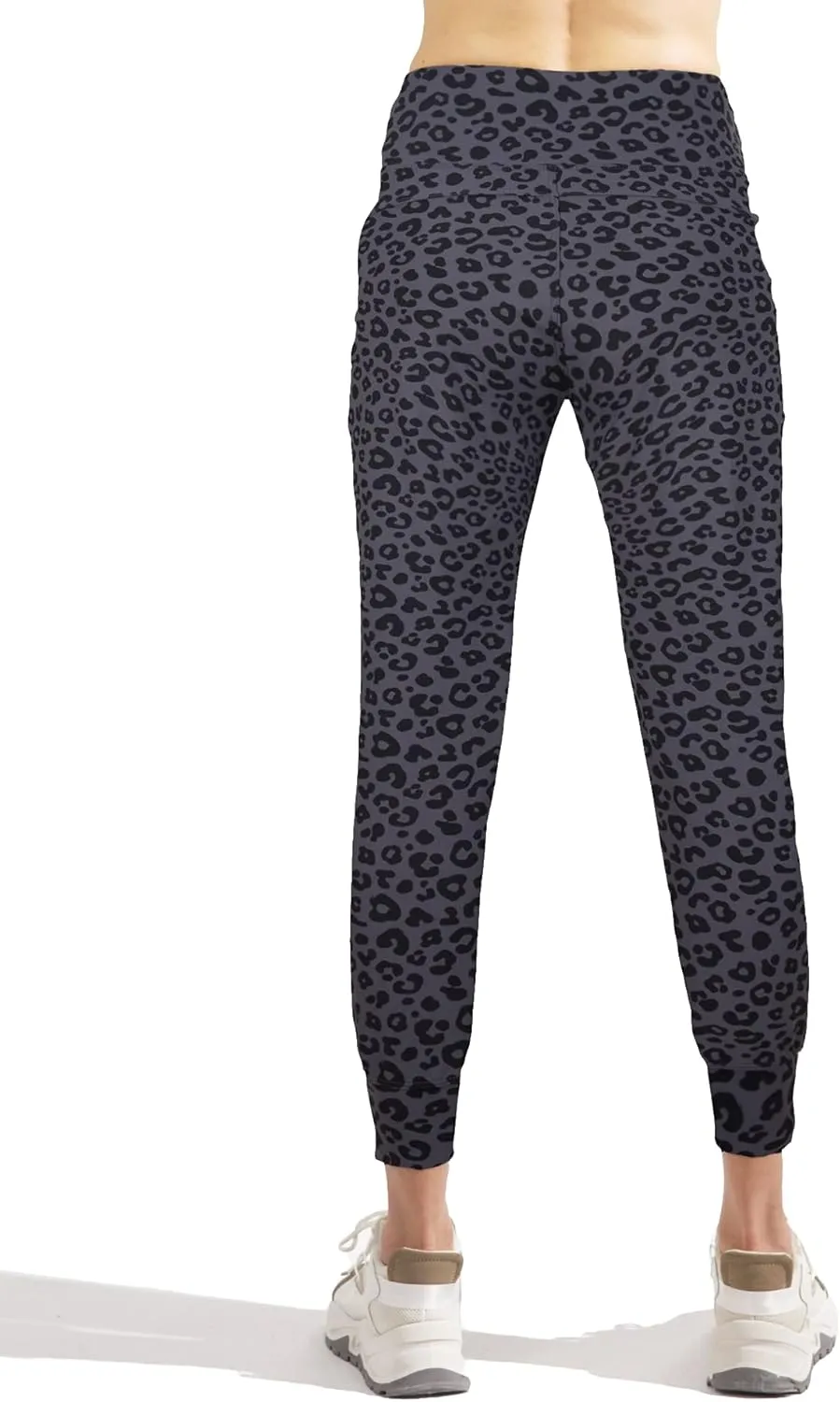 AJISAI Women's High Waisted Joggers with Pockets Yoga Pants for Running Lounge