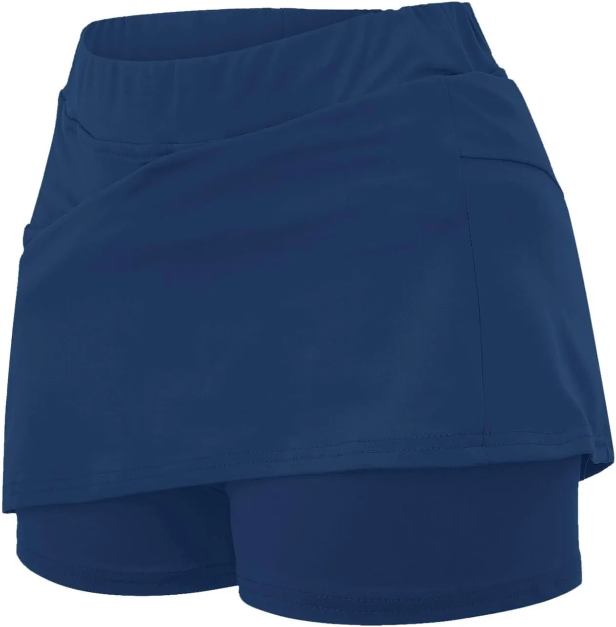 Athletic Skorts for Women with Pockets Tummy Control High Waist Yoga Shorts Casual Tennis Mini Short Skirts