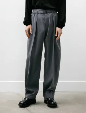 Belted Relaxed Pants Asphalt