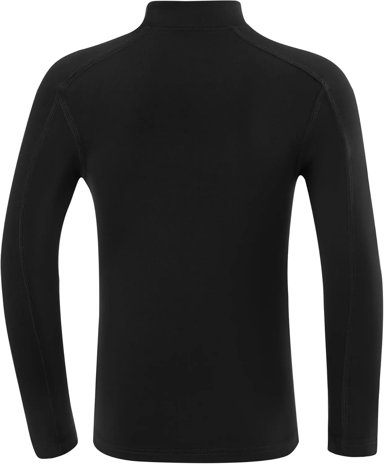 Blueleaf Youth Boys' Thermal Compression Shirt Mock Neck Long Sleeve Fleece Lined Base Layer Football Baseball Undershirt