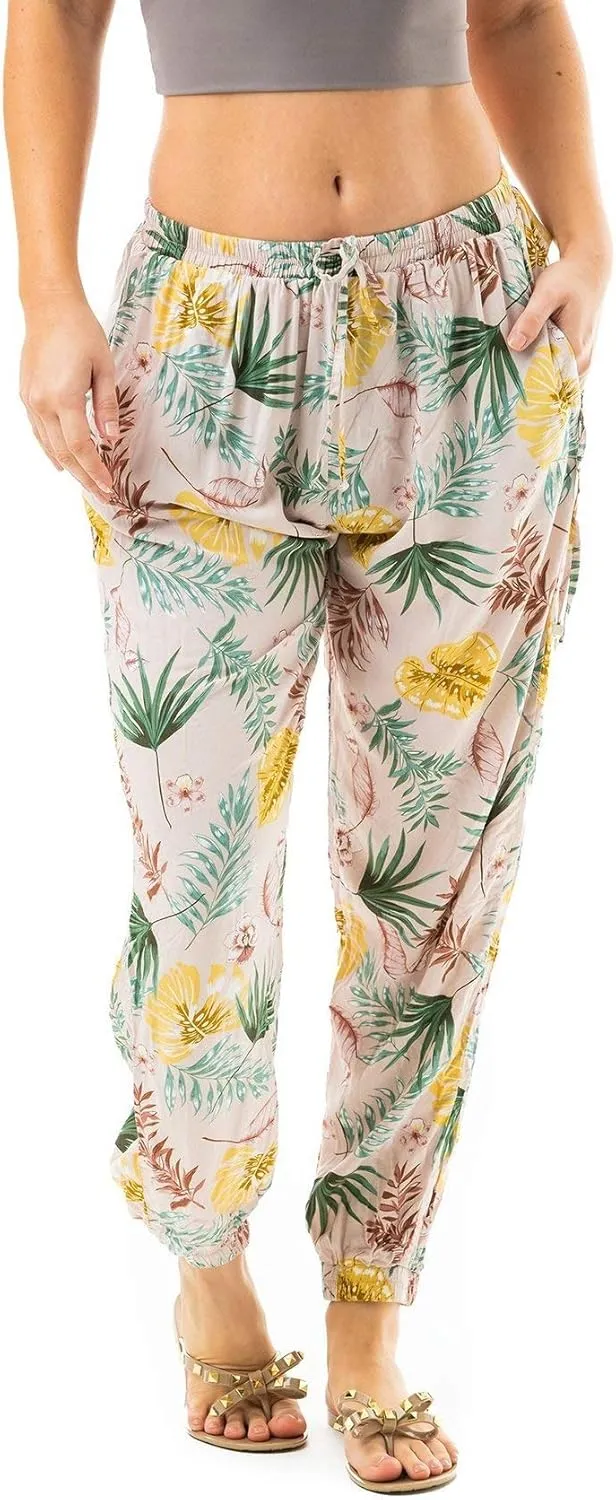 Buddha Pants Miami Jogger Harem Pants  Unisex Cotton Joggers with Pockets  Tapered, Casual for Yoga, Gym & Lounge Wear