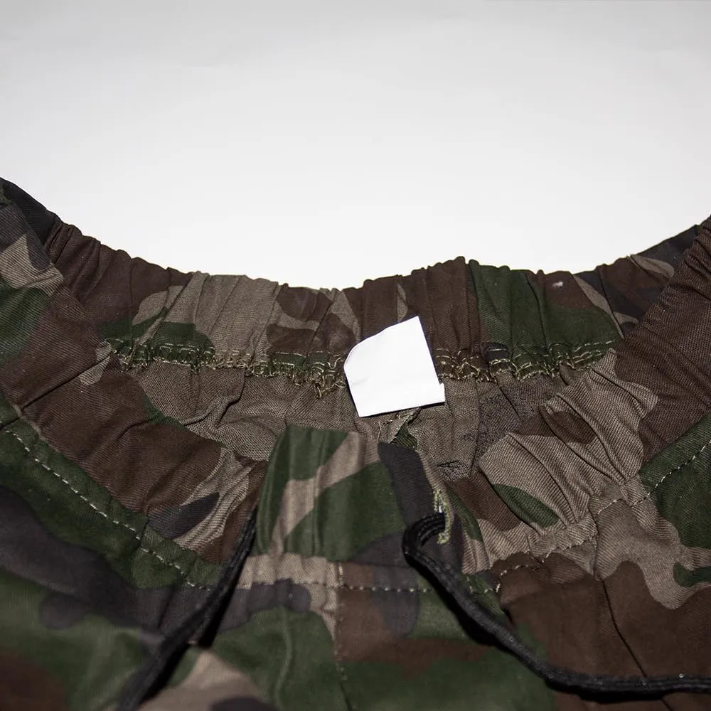 Camouflage Men Invisible Zipper Open Crotch Pants Casual Plus Size Loose Trousers