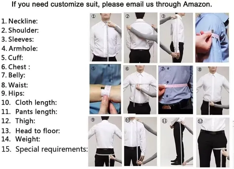 Double Breasted Suit Men 2 Piece Slim Fit Mens Suit Blazer Pants Set Wedding Prom Homecoming Suits
