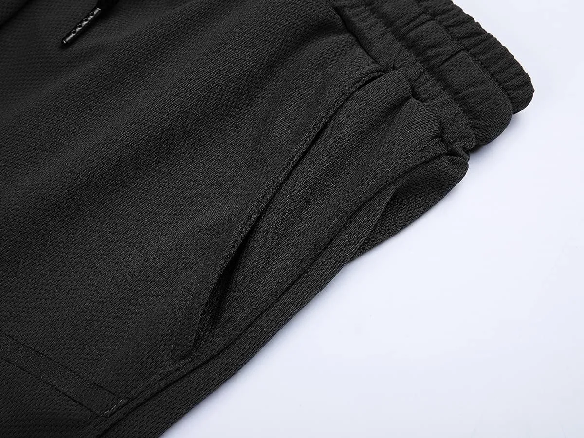FLYFIREFLY Men's Gym Workout Shorts Running Lightweight Athletic Short Pants Bodybuilding Training