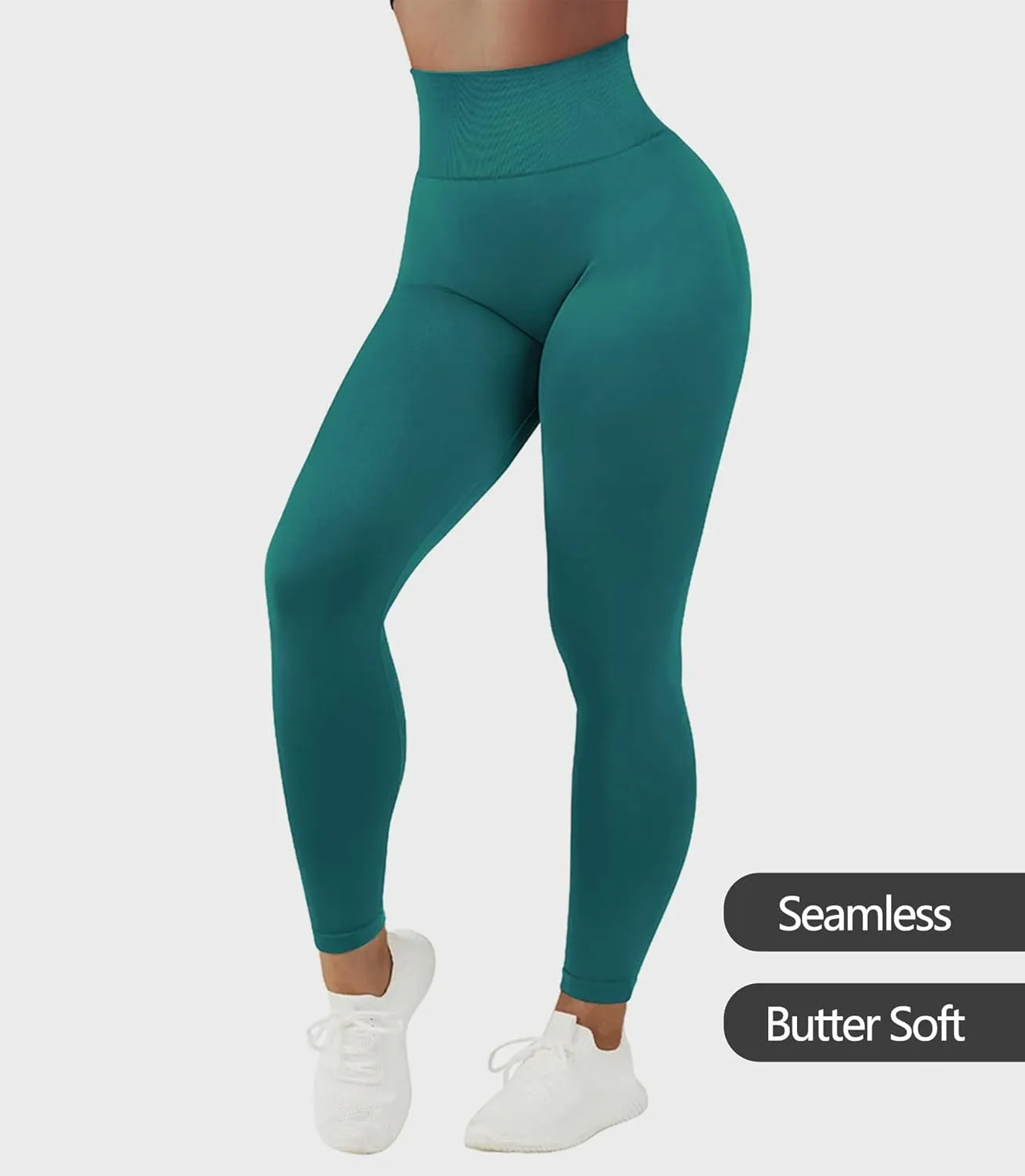 JGS1996 Hidden Scrunch Butt Lifting Leggings for Women Tummy Control High Waisted Workout Gym Seamless Impact Yoga Pants
