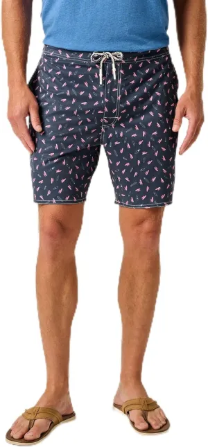 johnnie-O The Half Elastic 7" Surf Shorts