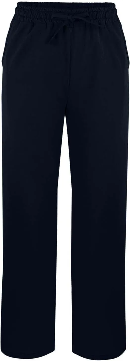 Linen Pants Women Drawstring Elastic High Waisted Bottom Side Split Lounge Pants with Pockets Summer Casual Beach Pants