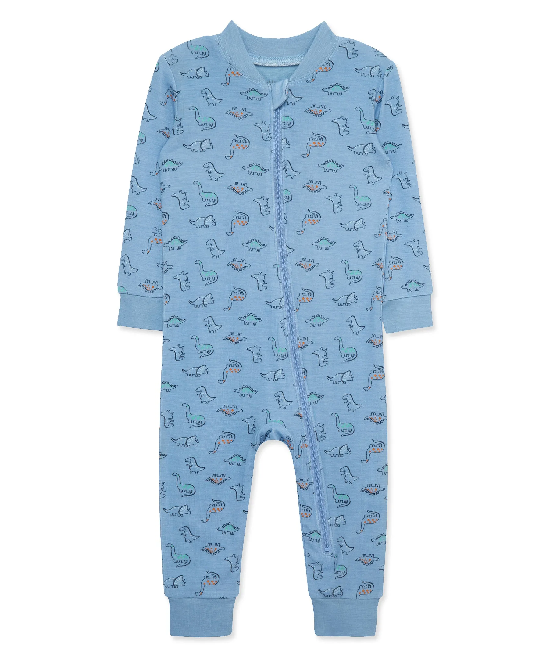 Little Me Dino Zip Front
