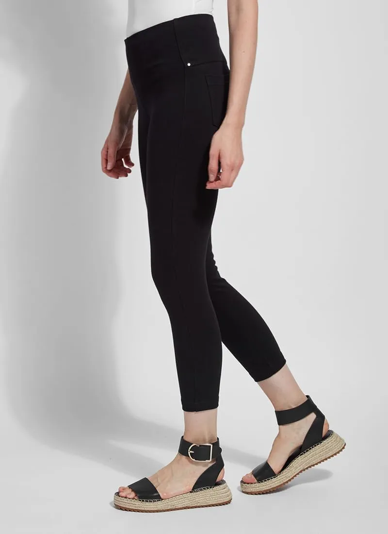 Lyss Women's Denim Toothpick Crop Legging