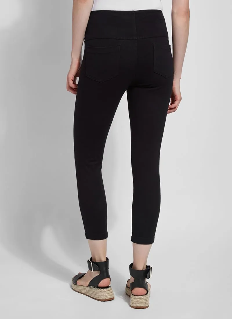 Lyss Women's Denim Toothpick Crop Legging