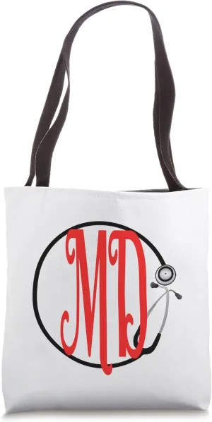 MD Stethoscope Doctor's Tote Bag