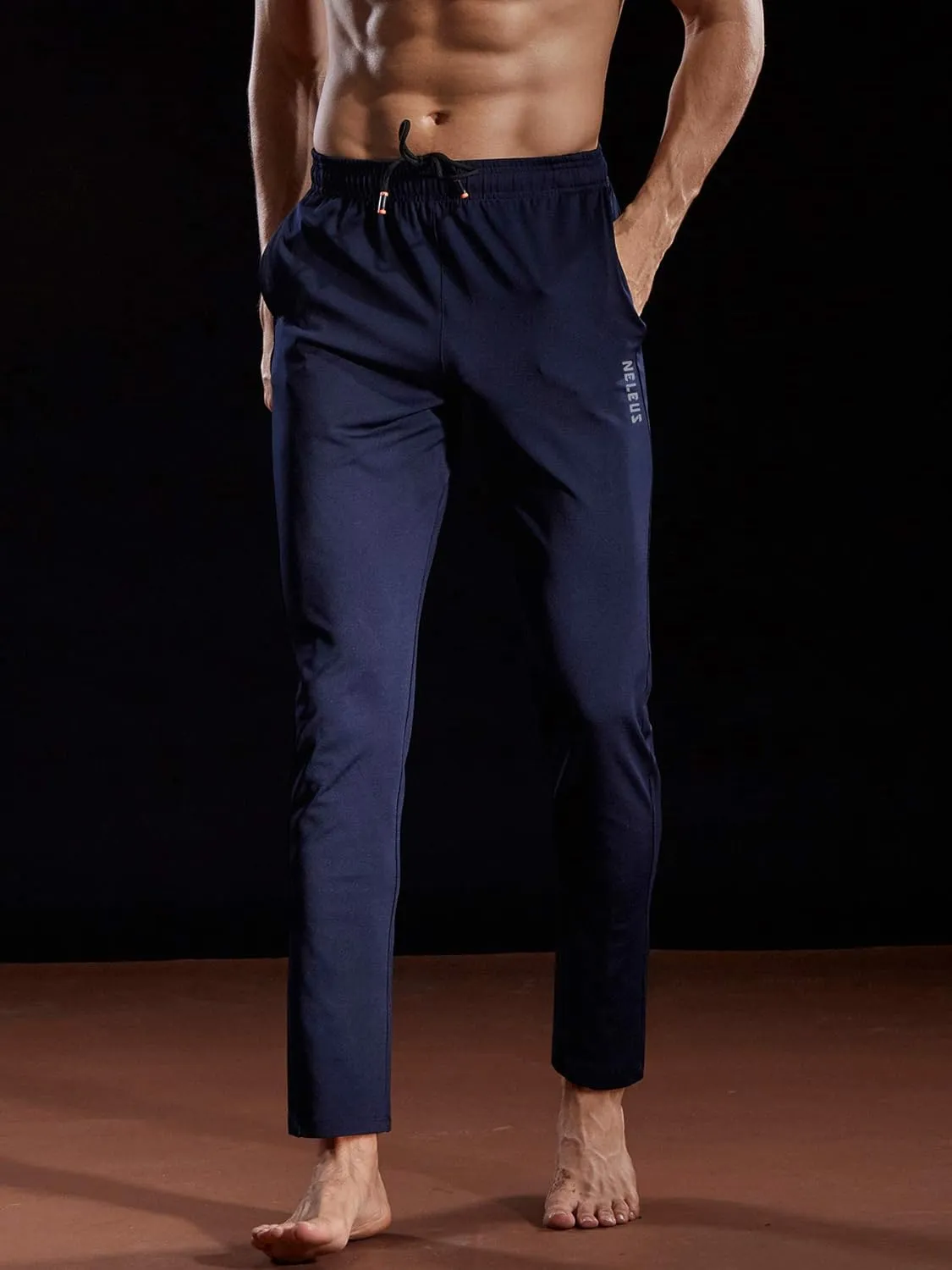 NELEUS Men's Workout Athletic Running Tapered Pants