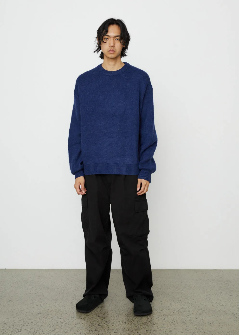 Oversized Chunky Knit Crew