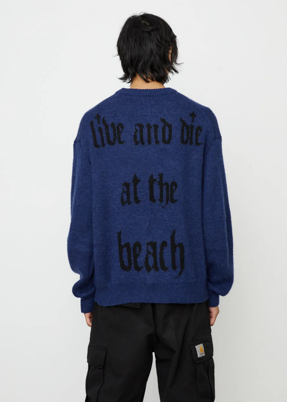 Oversized Chunky Knit Crew