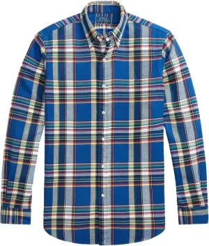 POLO RALPH LAUREN Men's Classic-Fit Plaid Brushed Flannel Shirt