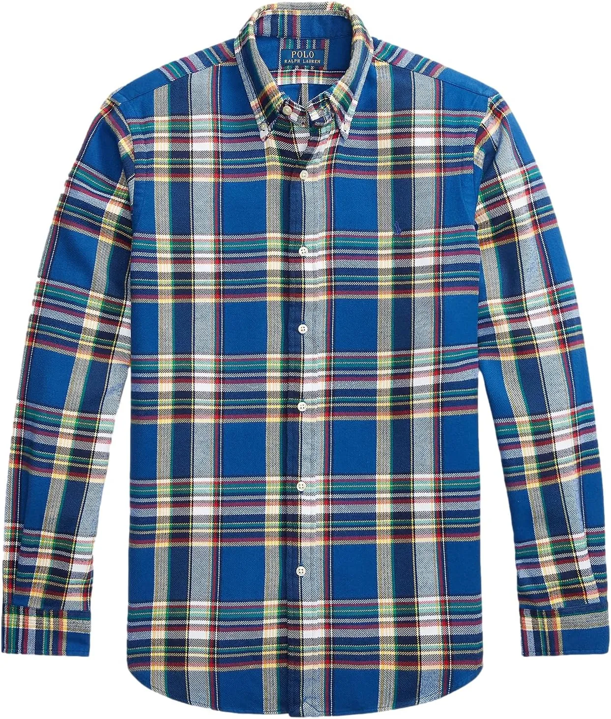 POLO RALPH LAUREN Men's Classic-Fit Plaid Brushed Flannel Shirt