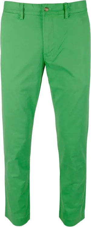 POLO RALPH LAUREN Men's Stretch Slim Fit Chino Pants Grn 31WX30L Green