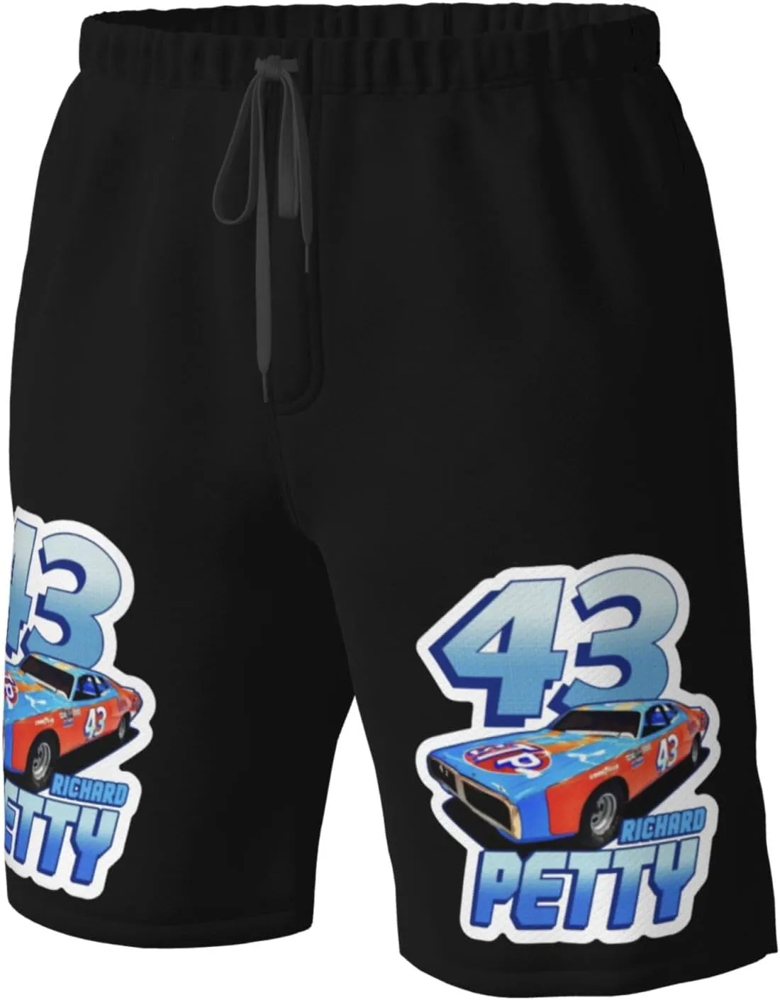Richard-Petty-Car-43 Men's Swim Trunks Board Shorts Outdoor Beach Surfing