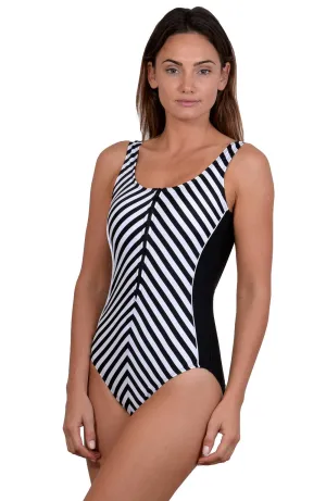 RIVIERA ZIP FRONT ONEPIECE