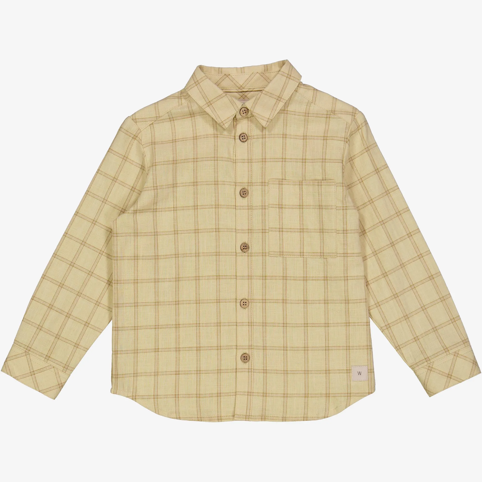 Shirt Lasse - buttermilk check