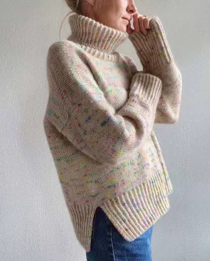 Strickpaket Wednesday Sweater aus der Originalwolle (Sysleriget & Filcolana)