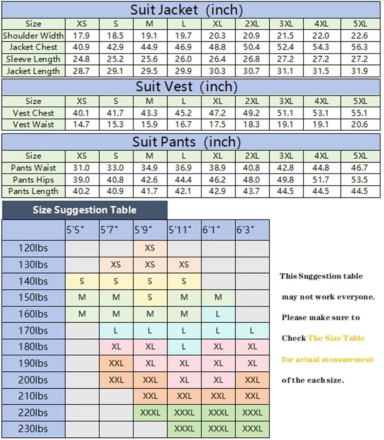 Suits for Men 3 Piece Mens Suit Slim fit Suit Blazer Jacket Vest Pants Set Prom Tuxedo for Men