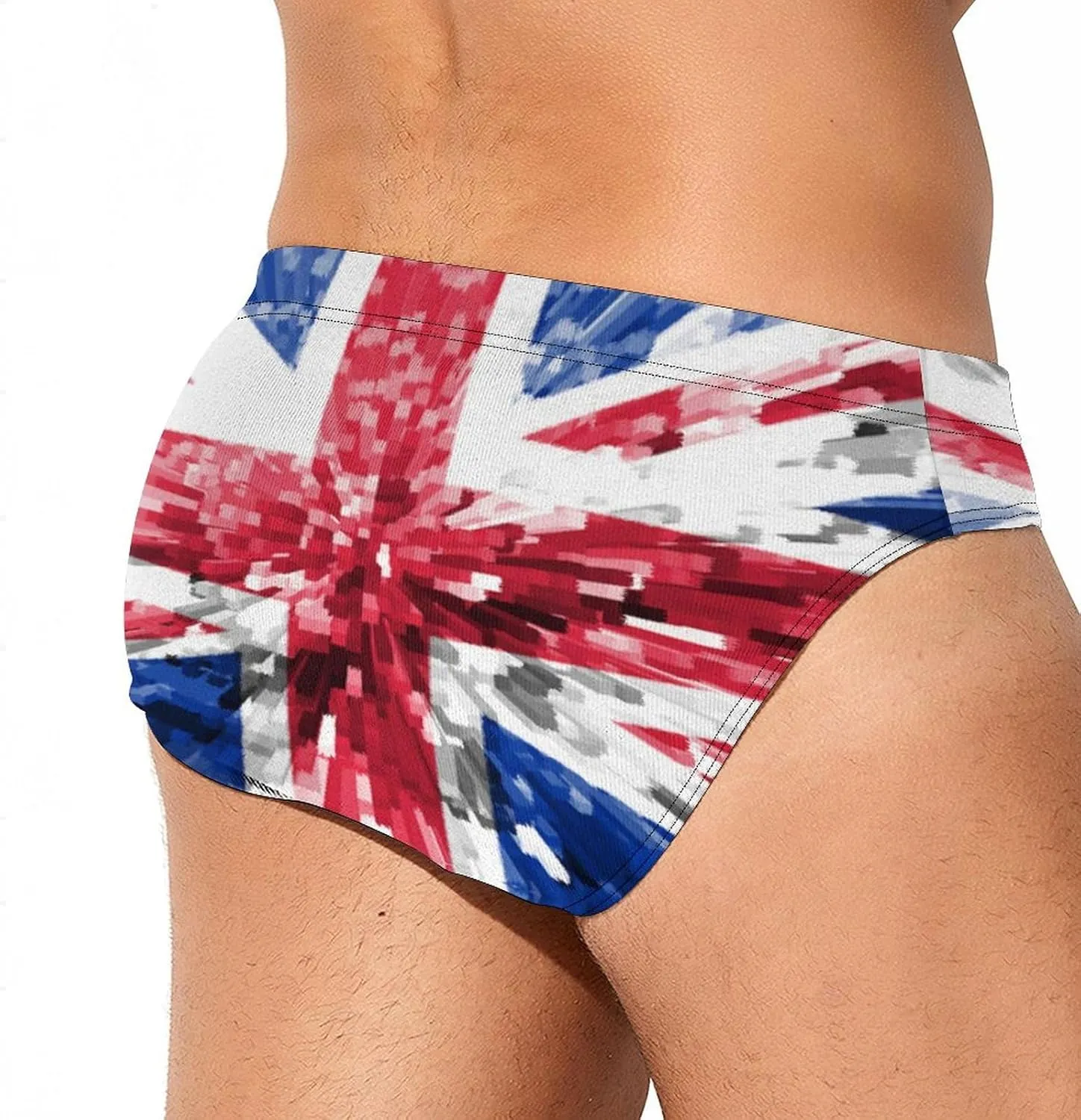 TAIZIYEAH American Flag Men's Swimwear Pants Swimming Trunk Board Shorts Swimsuits Pool