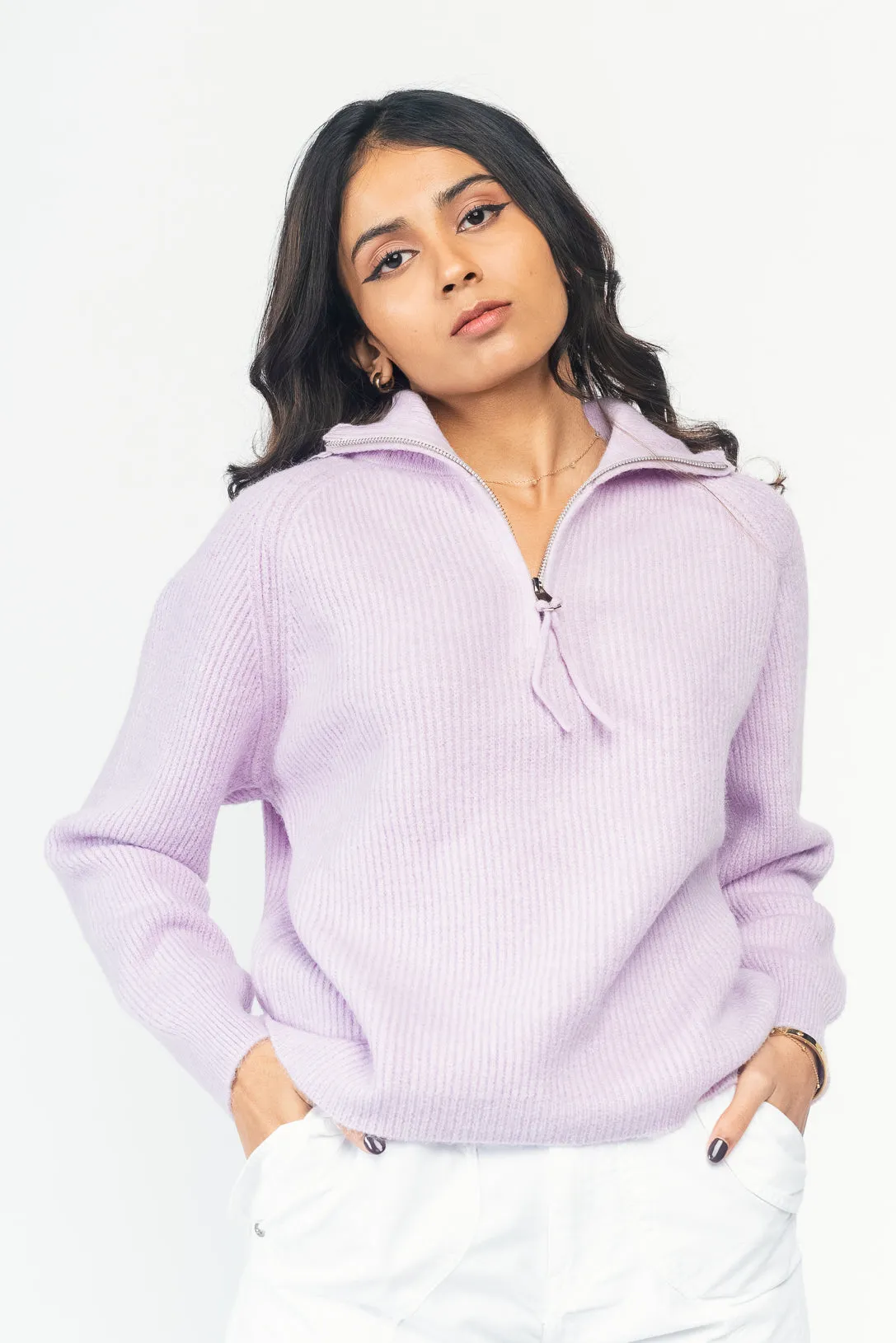 Thistle Front Zip Sweater