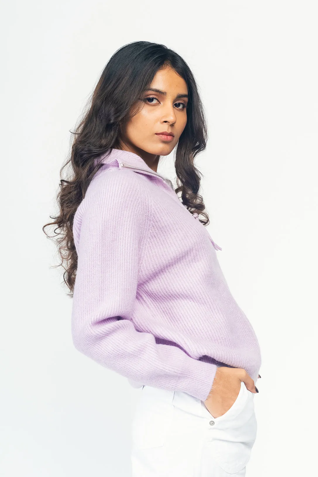 Thistle Front Zip Sweater