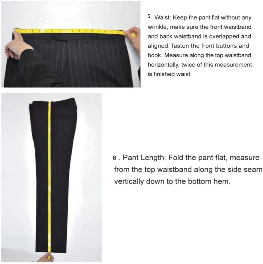 Tux Pant Men's Tuxedo Pants Satin Band Stripe Solid Colors Suit Trousers Trimmed Trousers Man Pant