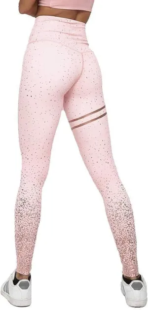 VARWANEO Women Yoga Pants Hot Stamping Leggings High Waist Stretch Fitness Track Pants