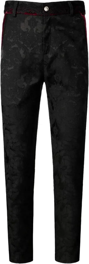 VATPAVE Mens Gothic Pants Cosplay Costume Trousers Steampunk Victorian Pants