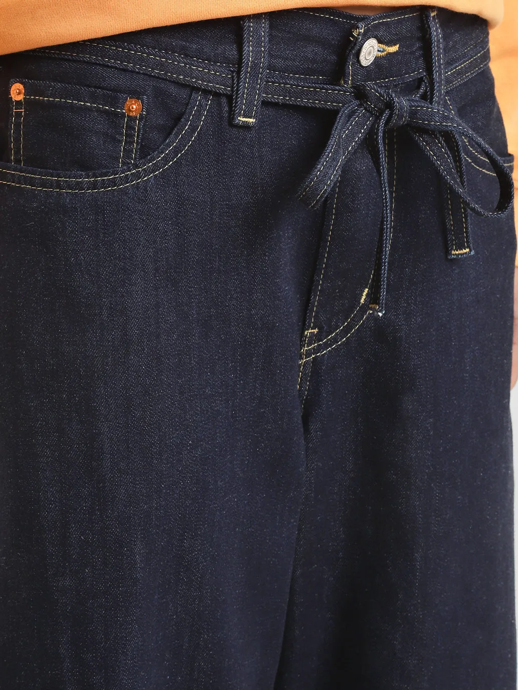 Women's Blue Flared Fit High Rise Jeans