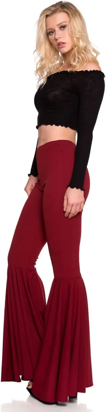 Women's J2 Love Mermaid Ruffle Flare Pants