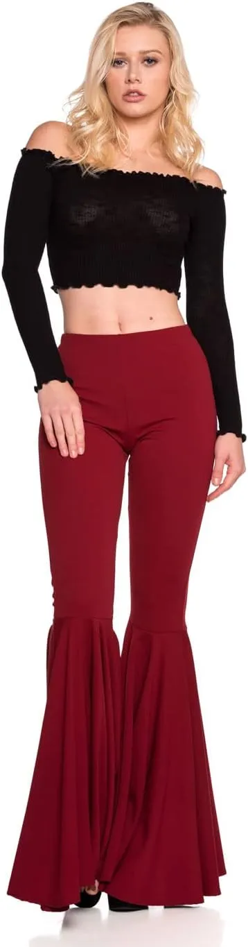 Women's J2 Love Mermaid Ruffle Flare Pants