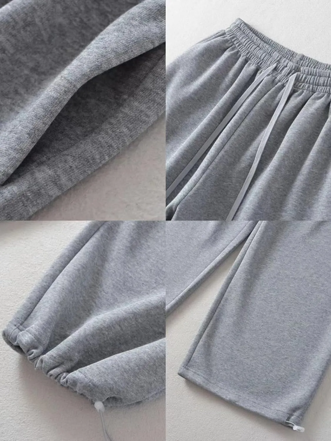 XPONNI Y2K Baggy Sweatpants - Wide Leg Women's Pants